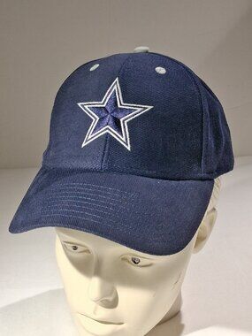 DALLAS COWBOYS Hat/Cap  Navy Blue Star  NFL Apparel  Y2K OSFM  Authentic  NEW